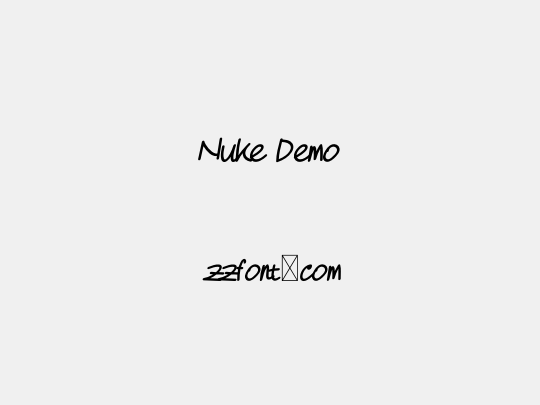 Nuke Demo