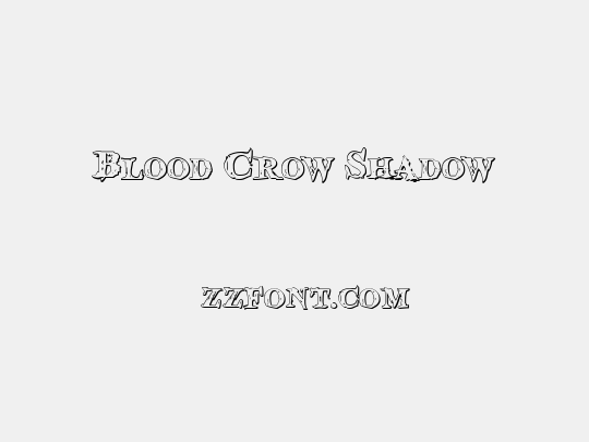 Blood Crow Shadow