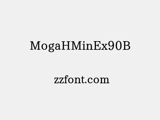 MogaHMinEx90B