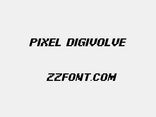 Pixel Digivolve