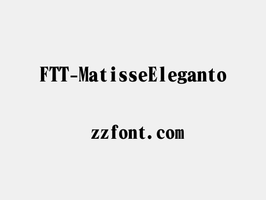 FTT-MatisseEleganto