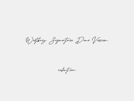 Westbury Signature Demo Version