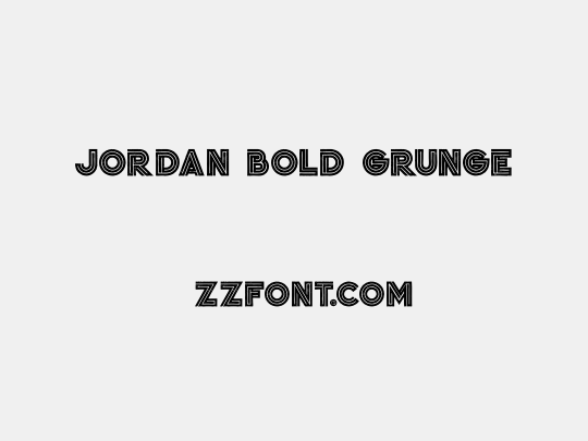 Jordan Bold Grunge