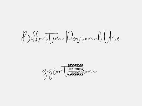 Billastim Personal Use