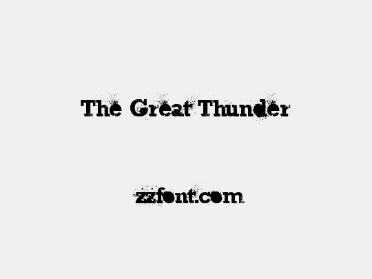 The Great Thunder