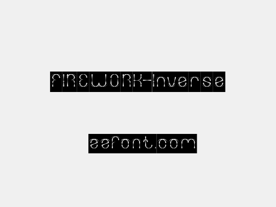 FIREWORK-Inverse