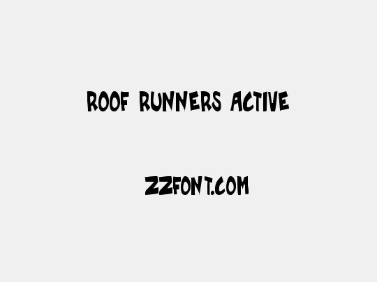 Roof runners active