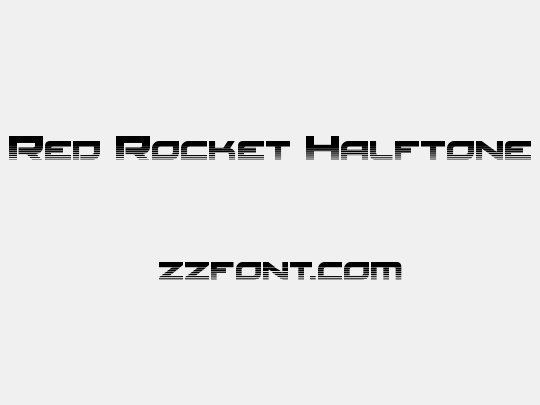 Red Rocket Halftone