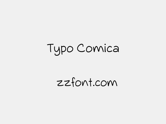 Typo Comica