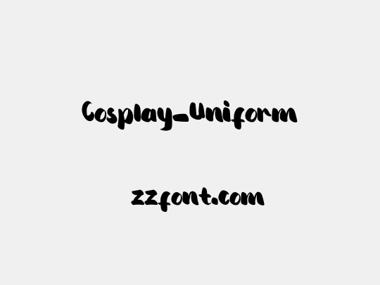 Cosplay_Uniform