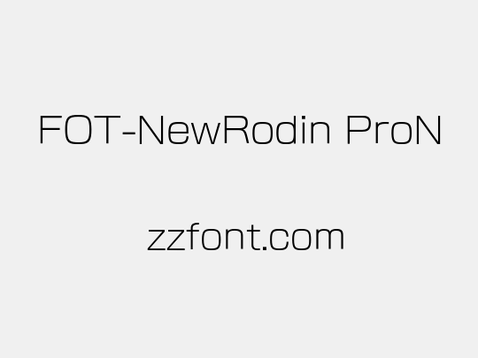 FOT-NewRodin ProN