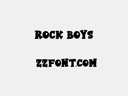 Rock Boys