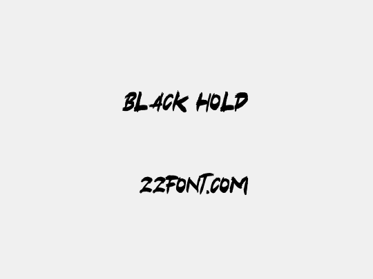 Black Hold