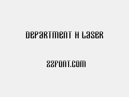 Department H Laser