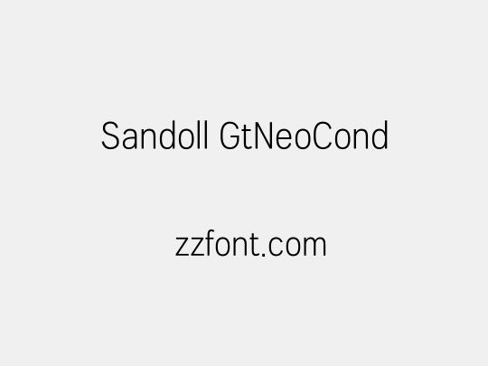 Sandoll GtNeoCond