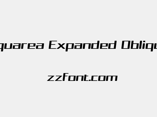 Squarea Expanded Oblique