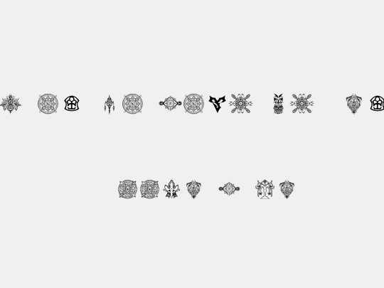 Final Fantasy Symbols