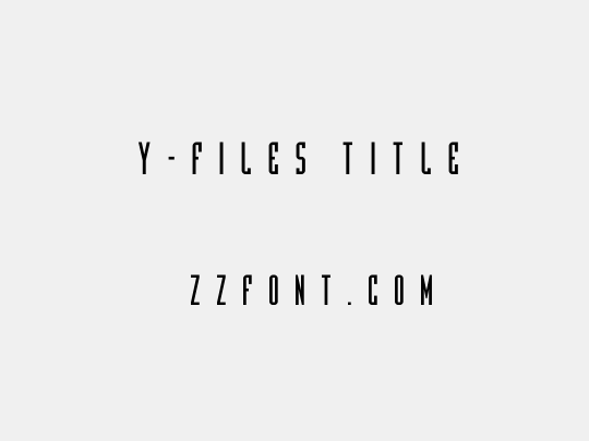 Y-Files Title