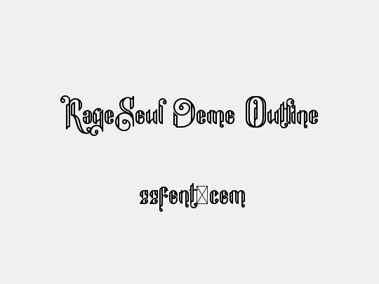 RageSoul Demo Outline