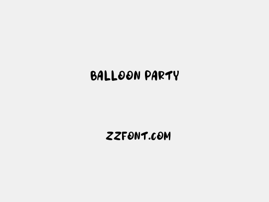 Balloon Party