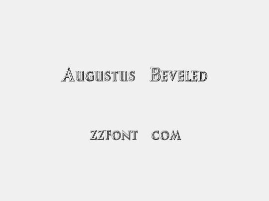 Augustus Beveled