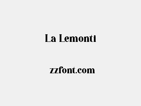 La Lemonti