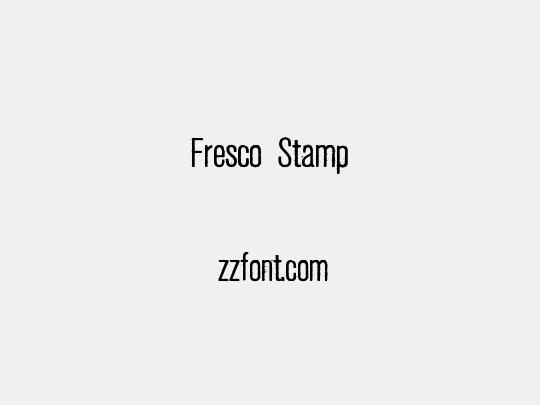 Fresco Stamp