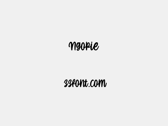 Ngopie