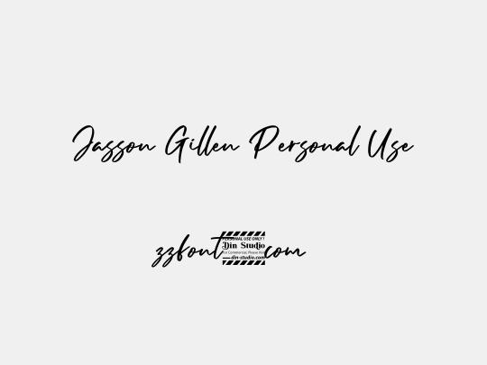 Jasson Gillen Personal Use