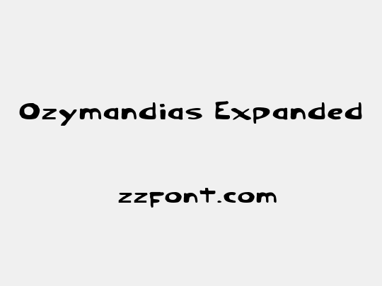 Ozymandias Expanded