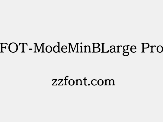 FOT-ModeMinBLarge Pro