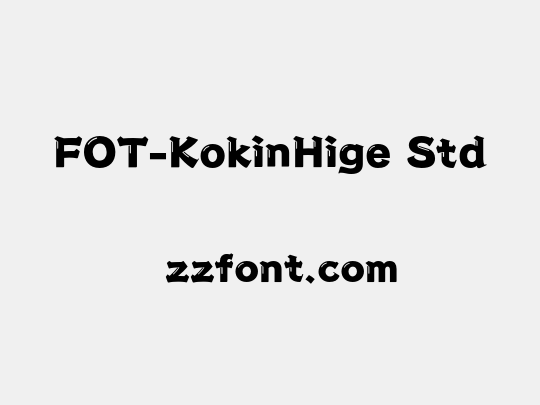FOT-KokinHige Std