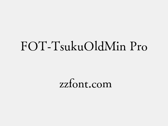 FOT-TsukuOldMin Pro