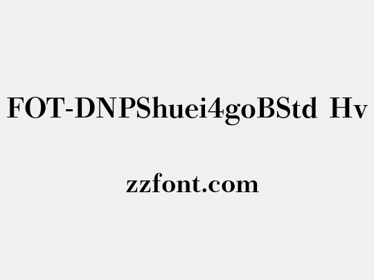 FOT-DNPShuei4goBStd Hv