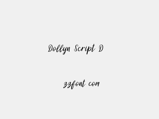 Dollyn Script DEMO