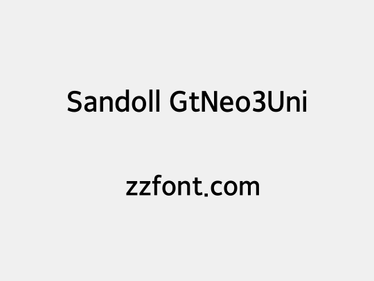 Sandoll GtNeo3Uni