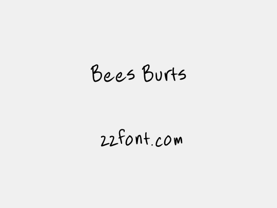 Bees Burts