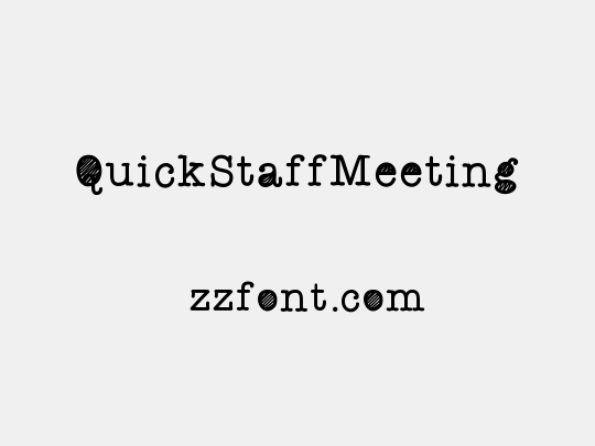 QuickStaffMeeting