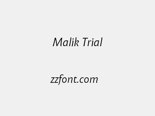 Malik Trial