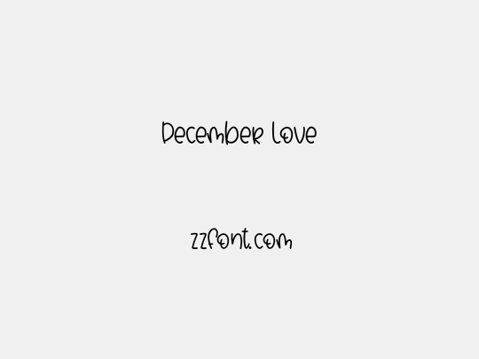 December Love