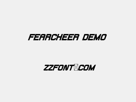 Fearcheer Demo