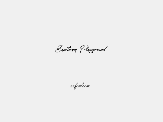 Sanctuary Playground