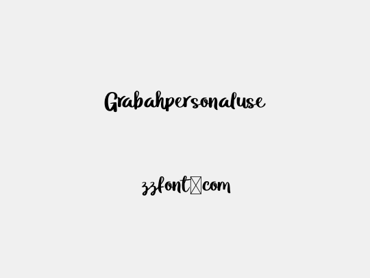 Grabahpersonaluse