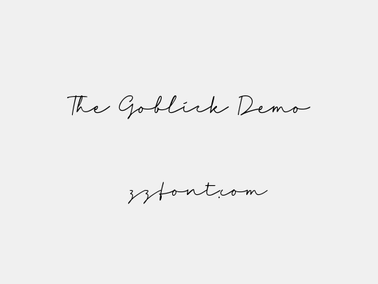 The Goblick Demo