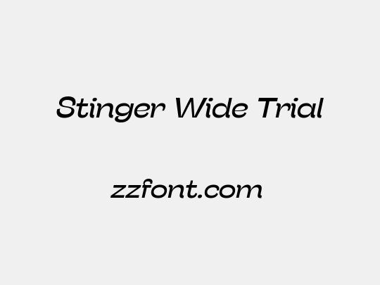 Stinger Wide Trial