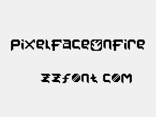 PixelFaceOnFire