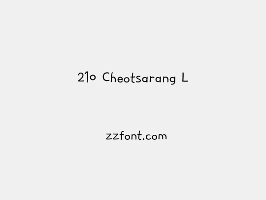 210 Cheotsarang L