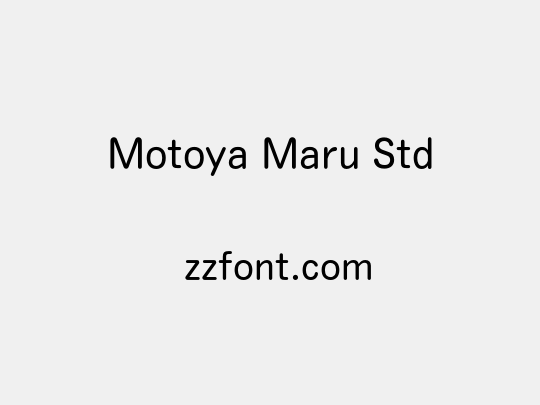 Motoya Maru Std