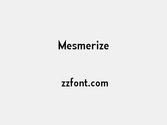 Mesmerize