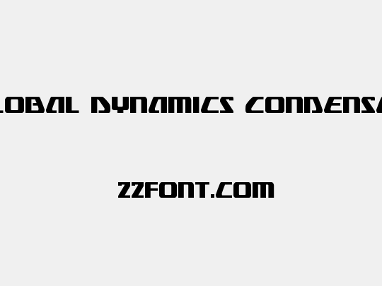 Global Dynamics Condensed
